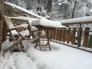 Els Apartaments del bosc v zime