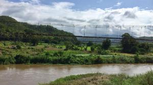 Un paisaje natural cerca de la casa de huéspedes