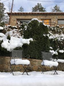 Els Apartaments del bosc v zime