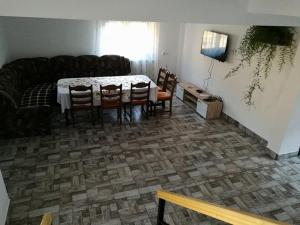 TV a/nebo společenská místnost v ubytování Pensiunea ,,Suciu"