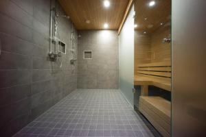 Koupelna v ubytování Capsule Hotel Ibedcity