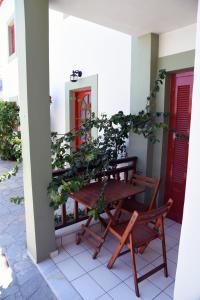 Balkón nebo terasa v ubytování The Flower Of Monemvasia Hotel
