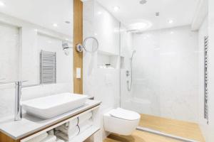 Koupelna v ubytování Hotel Testa