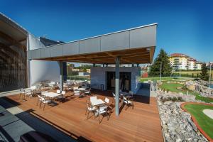 Balkón nebo terasa v ubytování Beachwell