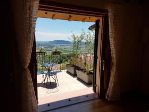 Nespecifikovaný výhled na hory nebo výhled na hory při pohledu z bed and breakfast