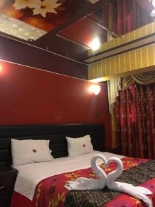 Postel nebo postele na pokoji v ubytování Hotel Manantial No,001