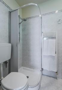 Koupelna v ubytování Hotel Montebello