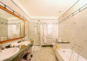 Koupelna v ubytování Hotel Aurora Terme