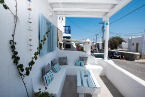 A seating area at Mina Studios