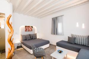 A seating area at Mina Studios