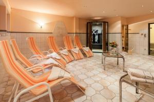 Posezení v ubytování Hotel Garni Hanslerhof " Urlaub am Bauernhof "