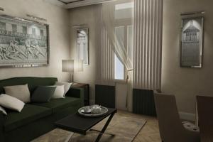 Posezení v ubytování Menelaion Hotel