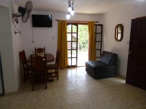 Μια τηλεόραση ή/και κέντρο ψυχαγωγίας στο Cabanas los lirios