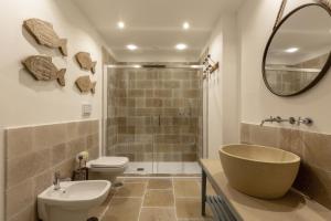 A bathroom at Romantic Relais Sorrento
