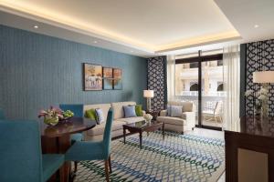 Setusvæði á Al Najada Doha Hotel Apartments by Oaks