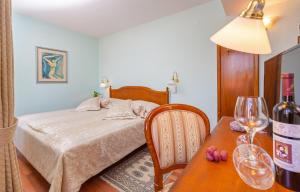Postel nebo postele na pokoji v ubytování Hotel Ostrea