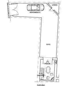 The floor plan of Casa Rural Las Camilas- Sierra de Alcaraz