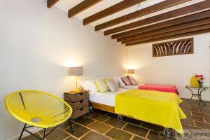A bed or beds in a room at Villa Zena