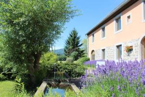 Zahrada ubytování Gîte Les 4 Saisons