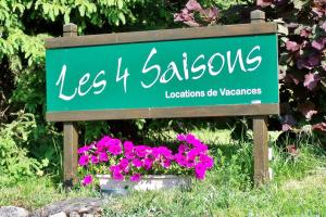 Zahrada ubytování Gîte Les 4 Saisons