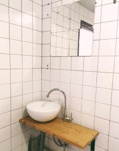 
A bathroom at DeerValley Lodge
