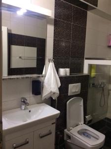 Koupelna v ubytování Hotel Millenium2