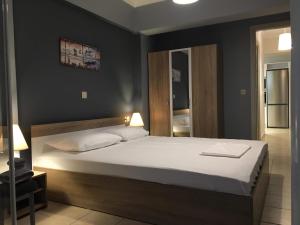 Кровать или кровати в номере A for Argostoli