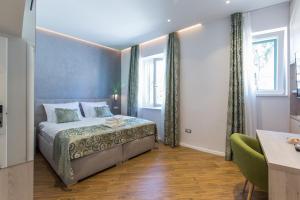 Posteľ alebo postele v izbe v ubytovaní AML apartments