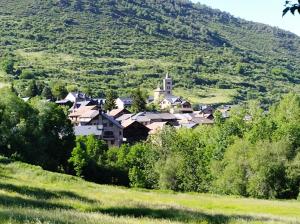 a small village on a hill with a church at CR TESOL 6 SON - ALT ANEU in Son