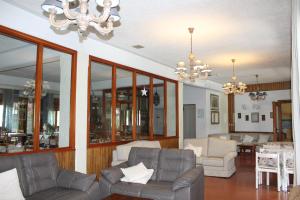 Posezení v ubytování Albergo Ristorante K2