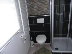 Koupelna v ubytování Ferienwohnung Stephanshausen