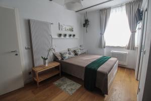 Letto o letti in una camera di B&B Sea and Garden