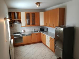 Virtuvė arba virtuvėlė apgyvendinimo įstaigoje Apartments Pletikosa