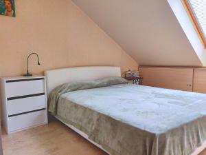 Postel nebo postele na pokoji v ubytování Pervalka Grand Appartment