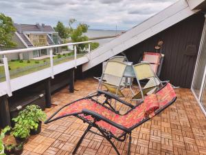 Balkón nebo terasa v ubytování Pervalka Grand Appartment + 5 fotografií