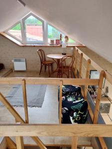 Posezení v ubytování Pervalka Grand Appartment