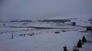Scotland Paradise Relax Accommodation by Shooting Club Kirriemuir v zimě