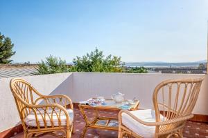 Balkon lub taras w obiekcie La torre Casa rural