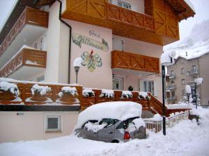Hotel Garnì Villanova v zimě