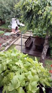 Zahrada ubytování Guesthouse Pavličić