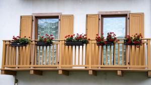 Balkón nebo terasa v ubytování Nido di Rondine B&B