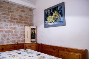 Postel nebo postele na pokoji v ubytování Nido di Rondine B&B