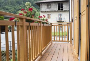 Balkón nebo terasa v ubytování Nido di Rondine B&B