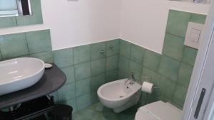 Koupelna v ubytování B&B nonnAngela