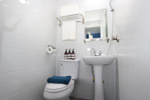 Koupelna v ubytování HAH Guesthouse
