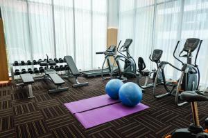 Fitness centrum a/nebo fitness zařízení v ubytování Citrus Grande Hotel Pattaya by Compass Hospitality