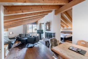 Posezení v ubytování Boutique Hotel Cervus