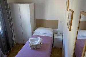 Postel nebo postele na pokoji v ubytování Canton del Gallo