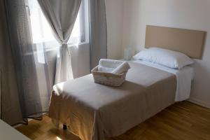 Postel nebo postele na pokoji v ubytování Canton del Gallo