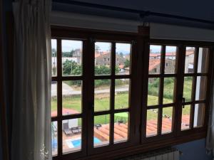 Vonkajšia záhrada v ubytovaní Posada Adela